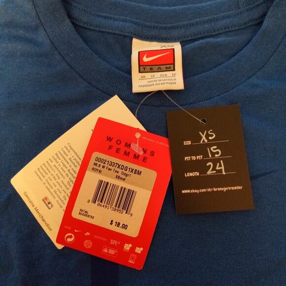 Vintage Los Angeles Dodgers MLB Nike Shirt Women's XS - Picture 4 of 4